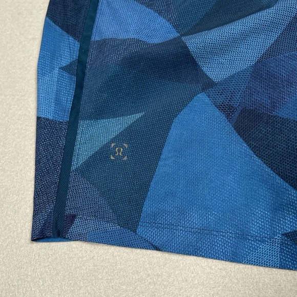 Lululemon Pace Breaker Shorts Mens Medium Blue Camo Unlined Athletic Performance - Picture 9 of 15
